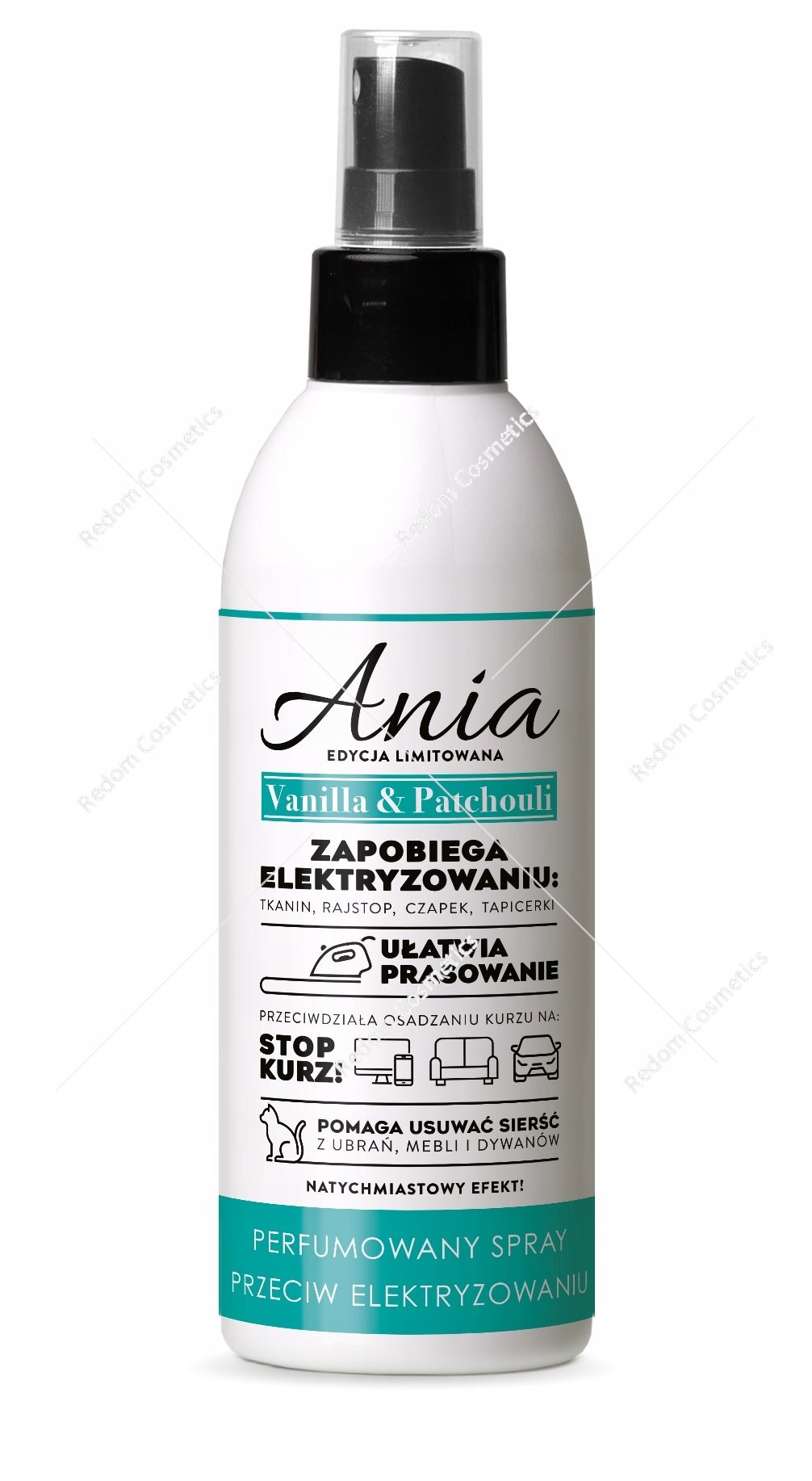 Barwa Ania płyn antyelektrostatyczny Vanilia & Patchuli 220 ml