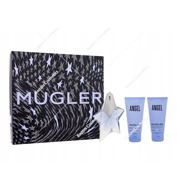 Mugler Angel woda perfumowana dla kobiet 25 ml + żel pod prysznic 50 ml + balsam do ciała 50 ml