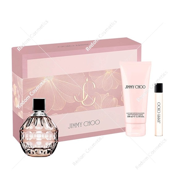 Jimmy Choo woda perfumowana 100 ml + woda perfumowana 7,5 ml + balsam ciała 100 ml