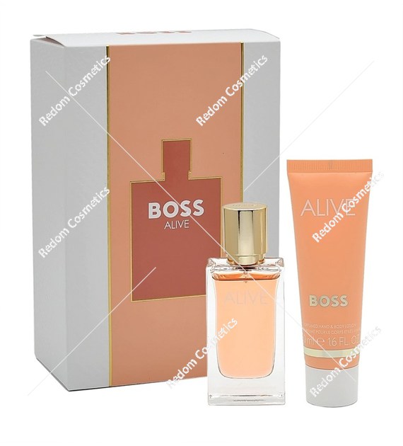 Hugo Boss Alive woda perfumowana dla kobiet 30 ml + balsam do ciała 50 ml
