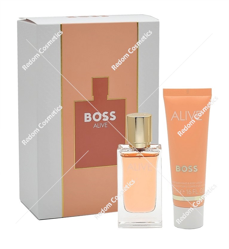 Hugo Boss Alive woda perfumowana dla kobiet 30 ml + balsam do ciała 50 ml