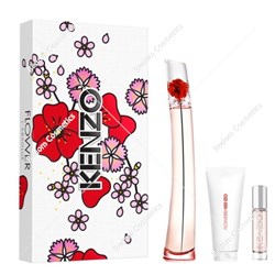 Kenzo by Flower Poppy Bouquet woda perfumowana dla kobiet 100 ml + woda perfumowana 10 ml + mleczko do ciała 75 ml