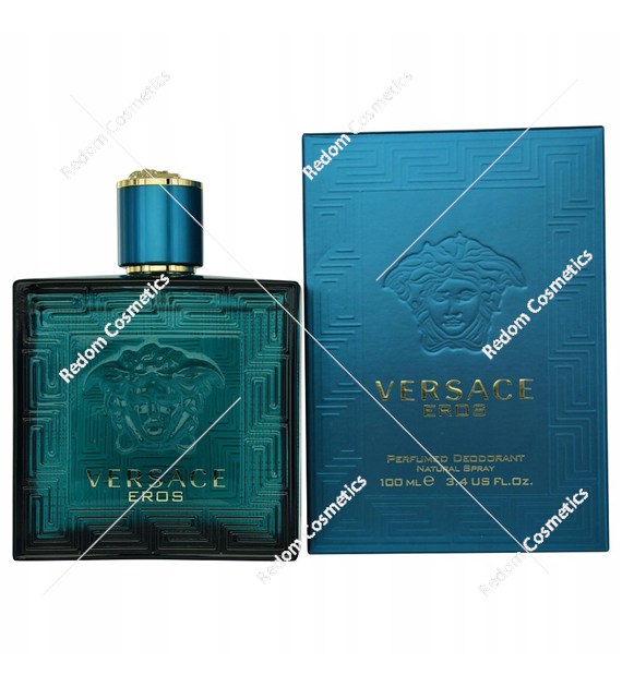 Versace Eros dezodorant spray dla mężczyzn 100 ml
