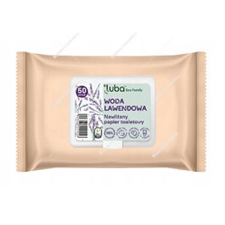Luba nawilżany papier toaletowy Lawenda 50 sztuk
