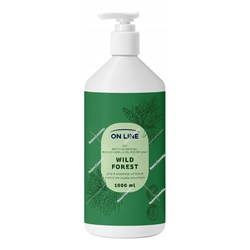ON LINE olejkowy żel pod prysznic & płyn do kąpieli WILD FOREST sosna & ekstrakt z jałowca 1L