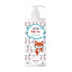 ON LINE Bath Time Mydło do rąk i ciała 2in1 Vanilla Hug 390 ml