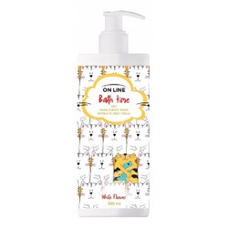 ON LINE Bath Time Mydło do rąk i ciała 2in1 White Flower 390 ml