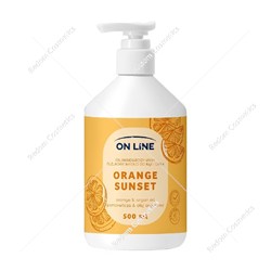 ON LINE Olejkowe mydło 2w1 Orange Sunset 500 ml
