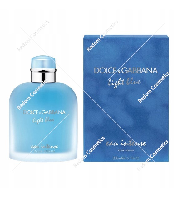 Dolce & Gabbana Light Blue Eau Intense woda perfumowana dla mężczyzn 200 ml