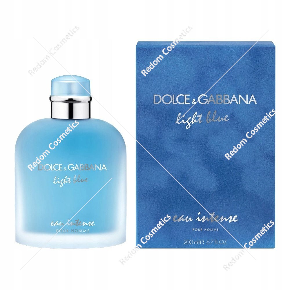 Dolce & Gabbana Light Blue Eau Intense woda perfumowana dla mężczyzn 200 ml