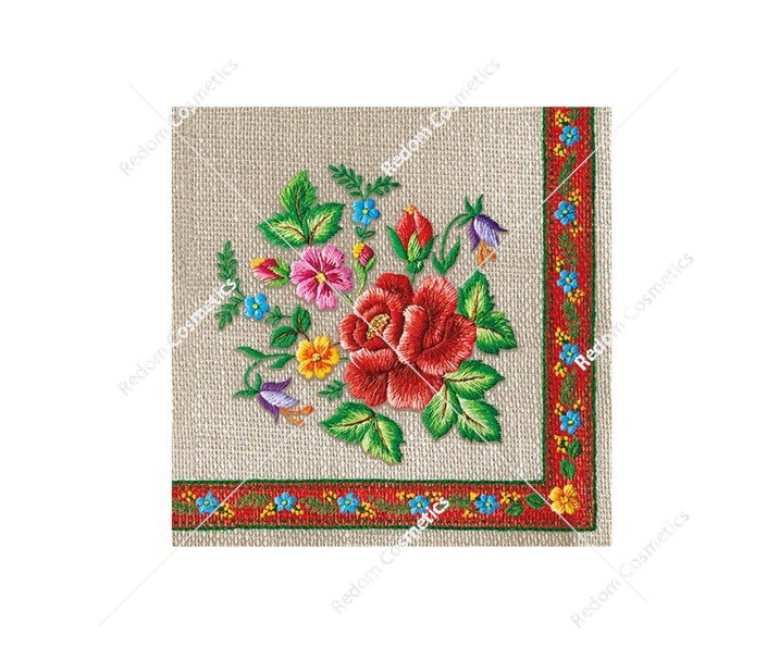 Serwetki dekoracyjne A'20 Folk on beige