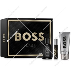 Hugo Boss Bottled Parfum dla mężczyzn 100 ml +  Parfum 10 ml+ żel pod prysznic 100 ml