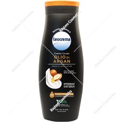 Leocrema Krem do ciała nawilżający z olejkiem Arganowym 400 ml