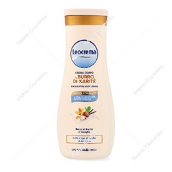 Leocrema Krem do ciała nawilżający z masłem Shea 400 ml