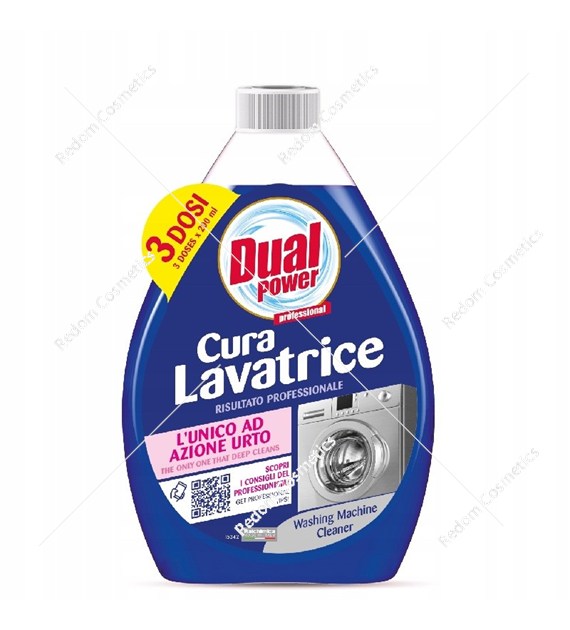 DUAL POWER Płyn do czyszczenia pralki 600 ml