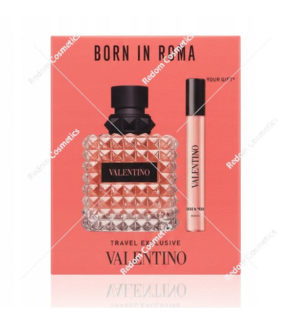 Valentino Born In Roma Donna woda perfumowana dla kobiet 100 ml + woda perfumowana 10 mll