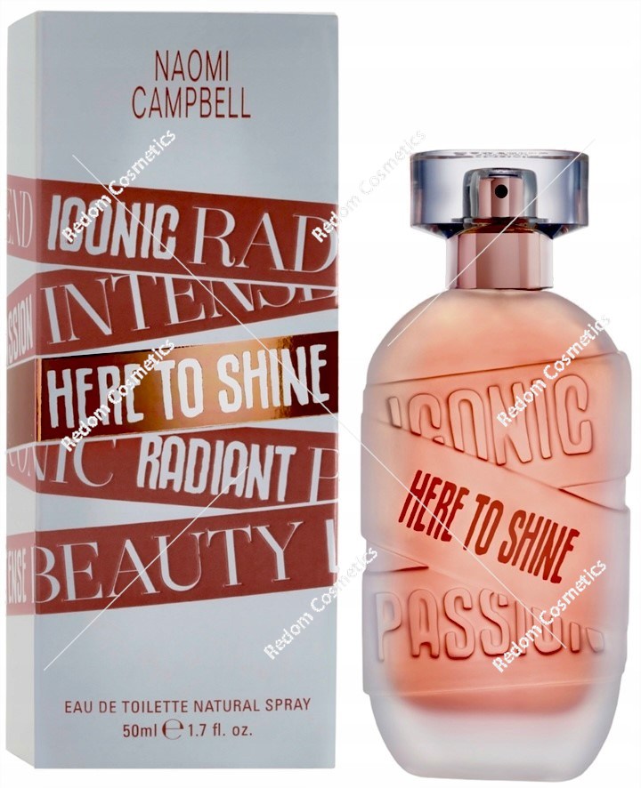 Naomi Campbell Here To Shine woda toaletowa dla kobiet 50 ml