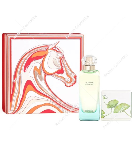 Hermes Un Jardin Sur Le Nil woda toaletowa 100 ml + mydło perfumowane 50g