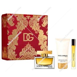 Dolce & Gabbana The One woda perfumowana zestaw dla kobiet 75 ml + woda perfumowana 10 ml + balsam do ciała 50 ml