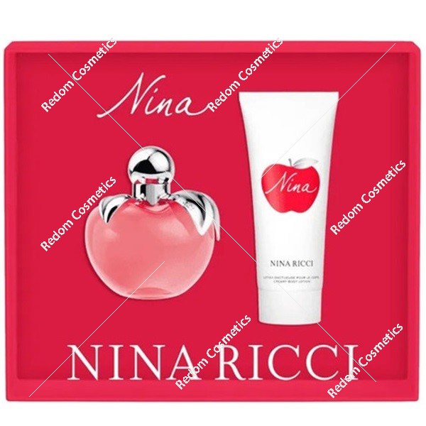 Nina Ricci Nina woda toaletowa zestaw dla kobiet 80 ml+ balsam do ciała 100 ml