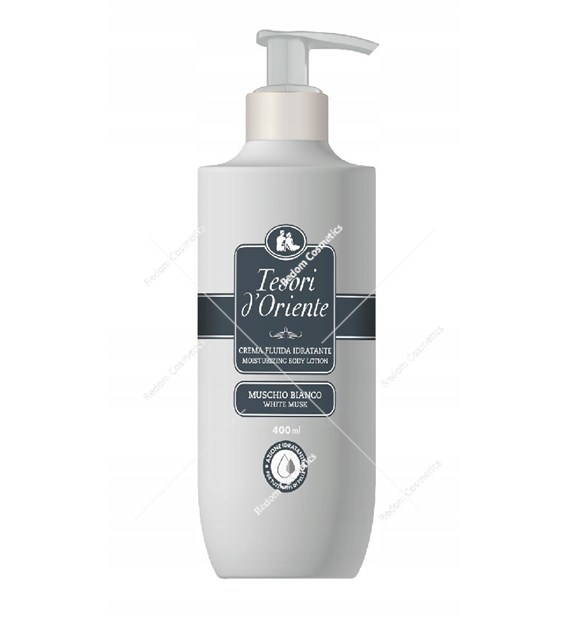 Tesori d'Oriente balsam do ciała Muschio Bianco 400 ml