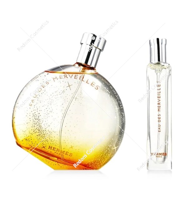 Hermes Eau Des Merveilles woda toaletowa dla kobiet 100 ml + woda toaletowa 15 ml