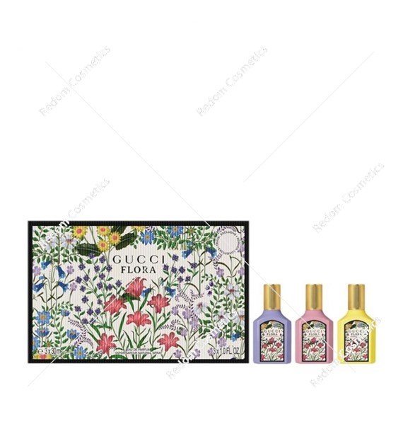 Gucci Flora Gorgeous Trio zestaw dla kobiet 3 X 30 ml