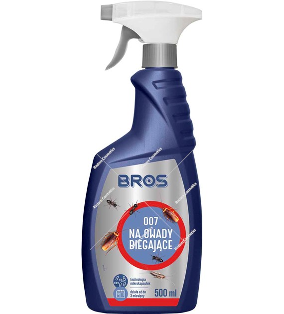 Bros 007 na owady biegające mikrokapsułki 500 ml karaluchy mrówki