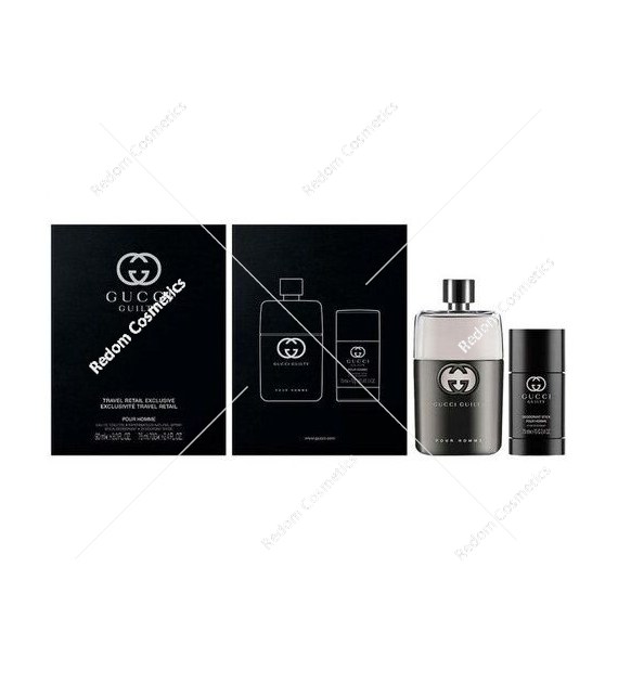 Gucci Guilty woda toaletowa dla mężczyzn 90 ml + dezodorant w sztyfcie 75ml