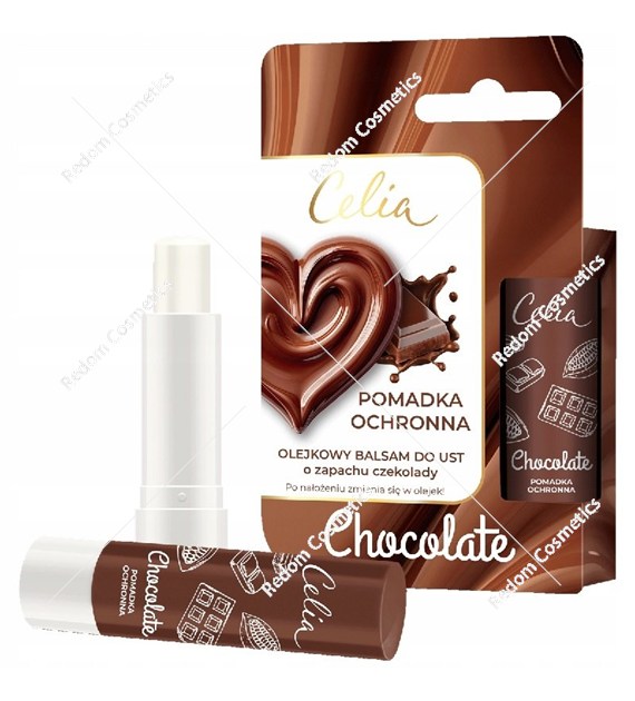 Celia Olejkowy balsam do ust Czekolada