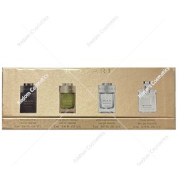 Bvlgari zestaw miniaturek dla mężczyzn 4 X 5 ml