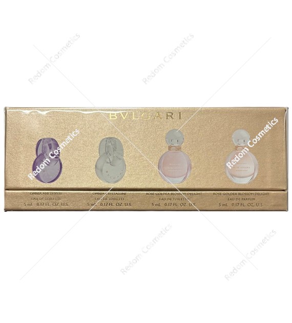 Bvlgari zestaw miniaturek dla kobiet 4 X 5 ml