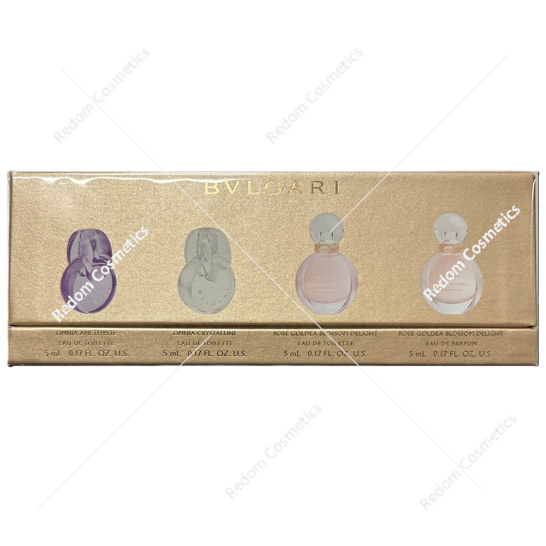 Bvlgari zestaw miniaturek dla kobiet 4 X 5 ml