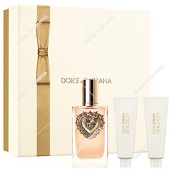 Dolce & Gabbana Devotion woda perfumowana dla kobiet 100 ml + żel pod prysznic 50 ml + balsam do ciała 50 ml