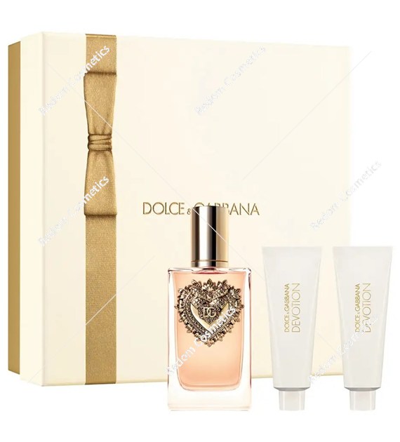 Dolce & Gabbana Devotion woda perfumowana dla kobiet 100 ml + żel pod prysznic 50 ml + balsam do ciała 50 ml