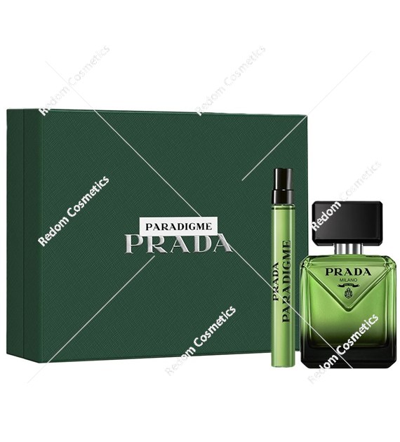 Prada Paradigme Refillable woda perfumowana dla mężczyzn 100 ml + woda perfumowana 10 ml