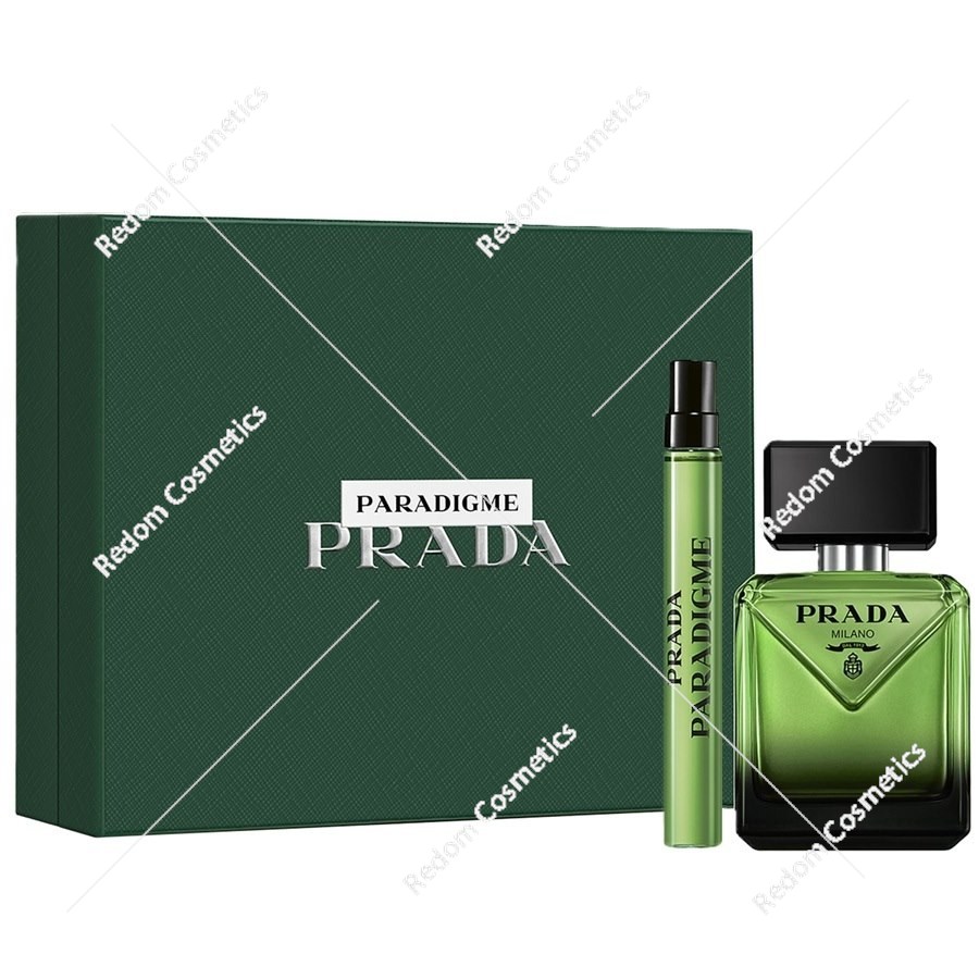 Prada Paradigme Refillable woda perfumowana dla mężczyzn 100 ml + woda perfumowana 10 ml
