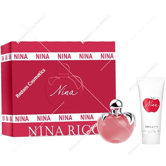 Nina Ricci Nina woda toaletowa dla kobiet 50 ml + balsam do ciała 75 ml