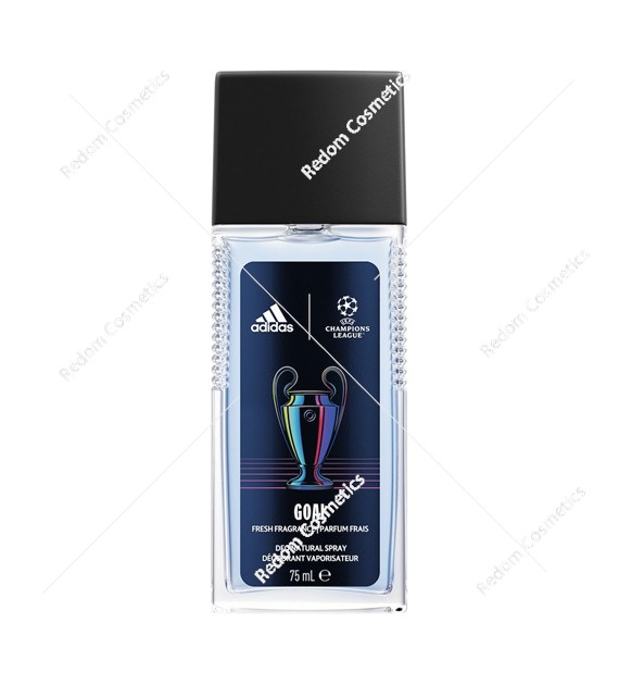 Adidas Uefa Champions League Goal dezodorant w szkle spray 75 ml