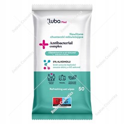 Luba Med Chusteczki Antibacterial complex - odświeżenie