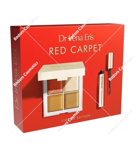 Dr Irena Eris Face Contouring Pallette paleta do konturowania twarzy 20g +  tusz do rzęs 9 ml