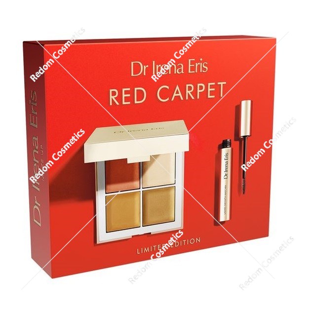 Dr Irena Eris Face Contouring Pallette paleta do konturowania twarzy 20g +  tusz do rzęs 9 ml