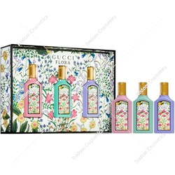 Gucci Flora Gorgeous Trio zestaw dla kobiet 3 X 30 ml