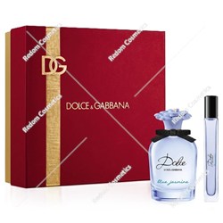 Dolce & Gabbana Dolce Blue Jasmine woda perfumowana dla kobiet 75 ml + woda perfumowana 10  ml