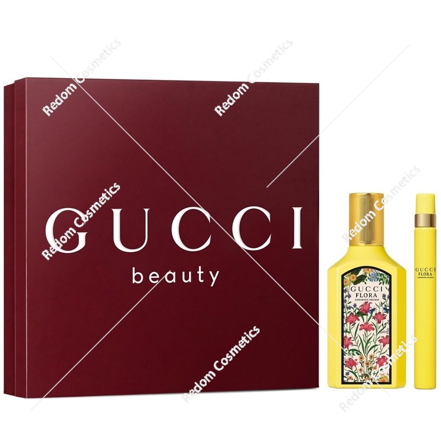 Gucci Flora Gorgeous Orchid woda perfumowana dla kobiet 50 ml + woda perfumowana 10 ml