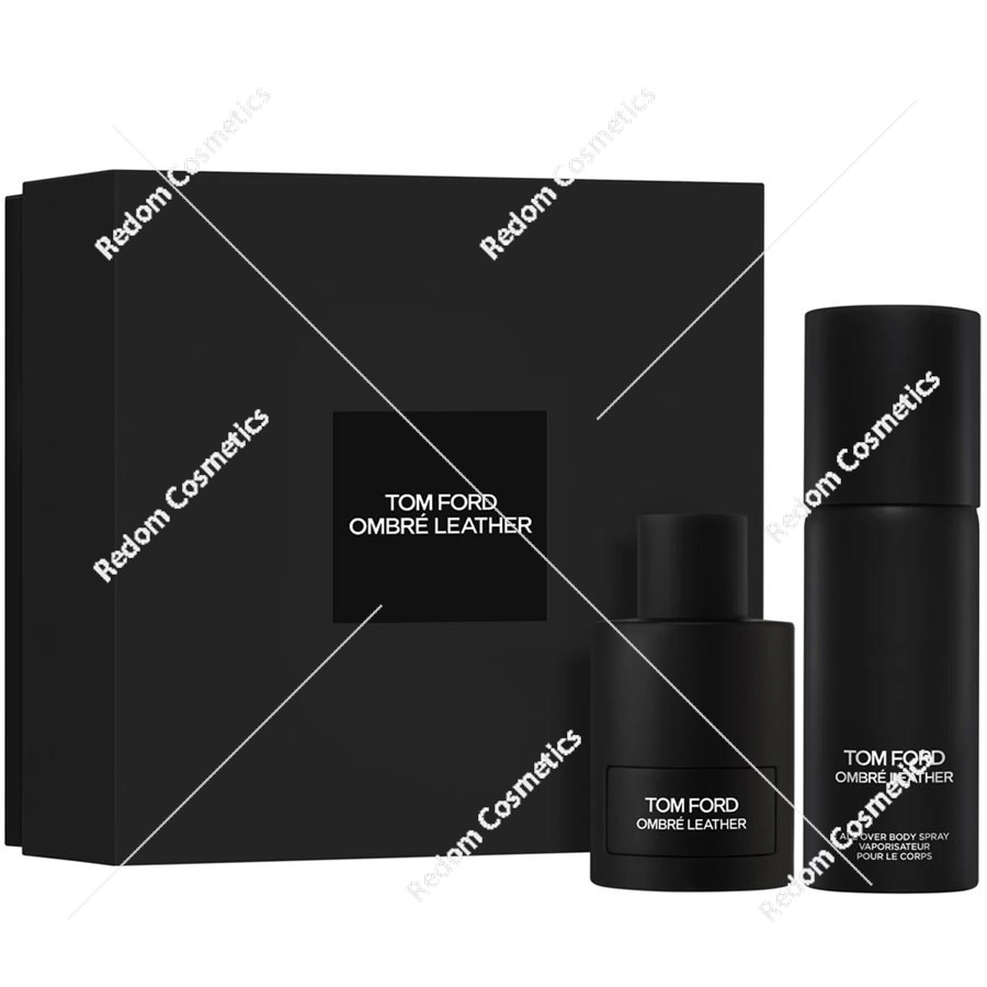 Tom Ford Ombre Leather woda perfumowana dla mężczyzn 100 ml + perfumowany spray do ciała 150 ml