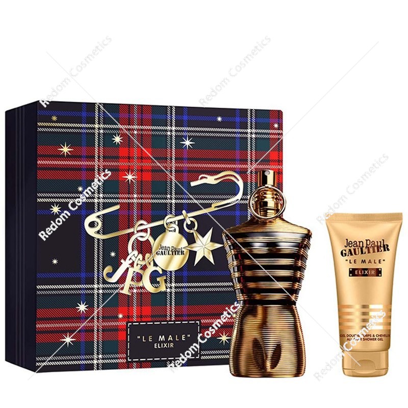Jean Paul Gaultier Le Male Elixir woda perfumowana dla mężczyzn 125 ml + żel pod prysznic 75 ml