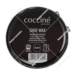 Coccine Shoe Wax Pasta Wosk do pielęgnacji butów skór licowych 40g Czarna