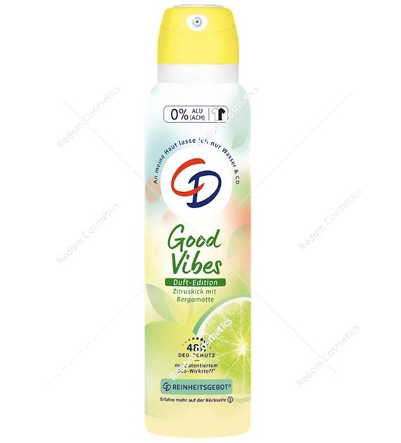 CD dezodorant Good Vibes dla kobiet 150 ml spray