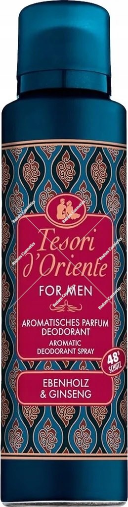 Tesori d'Oriente dezodorant 150ml for men drewno hebanowe i żeń-szeń